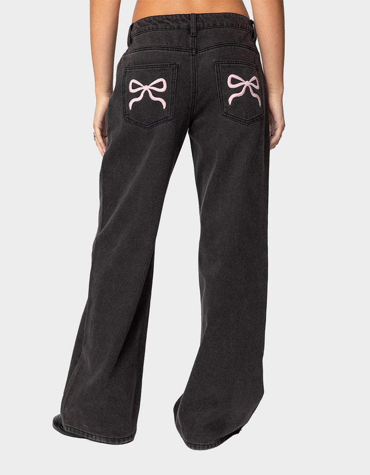 Aurrelia | Emma Bow Tie Jeans