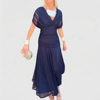 Avery - Elegant Blue Dress