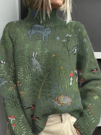 Aimelie | Warm & Elegant Turtleneck Sweater