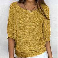 Savannah | Three Quarter Sleeve Sweater