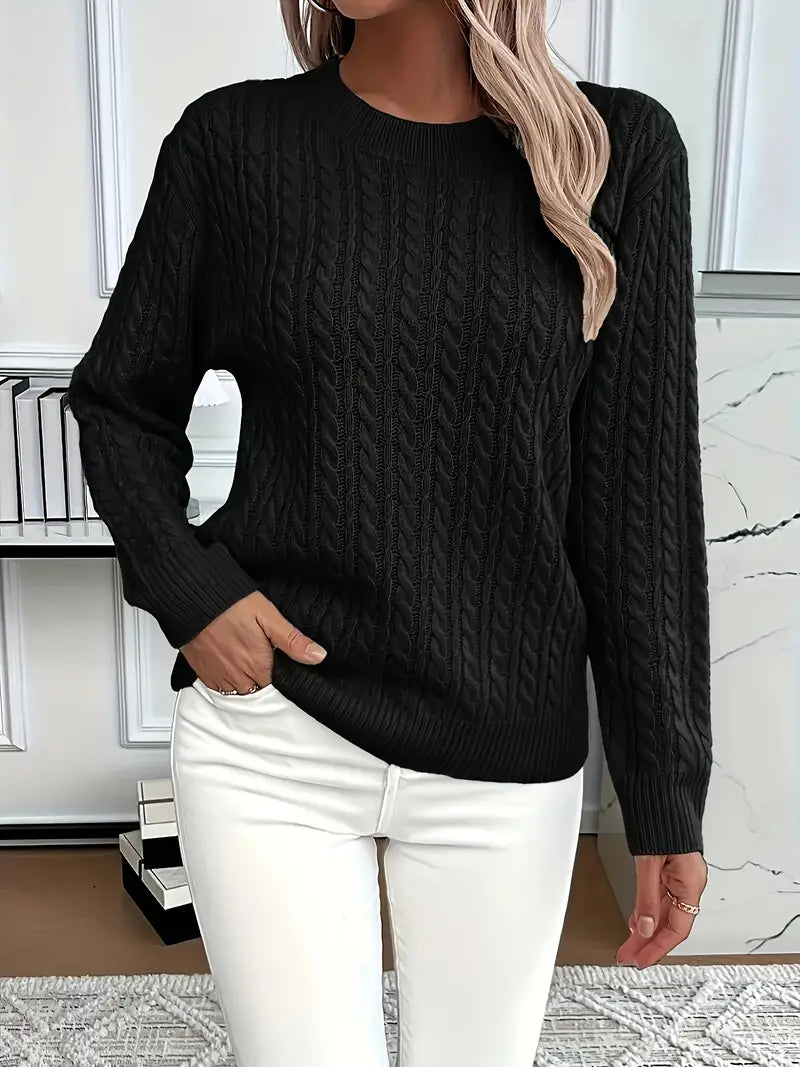 Lena | Cable Knit Sweater